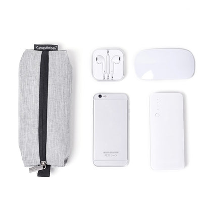 Canvas Artisan Light Gray Small Organizer Bag (L10-1LGY) in Lebanon - OutGeeked