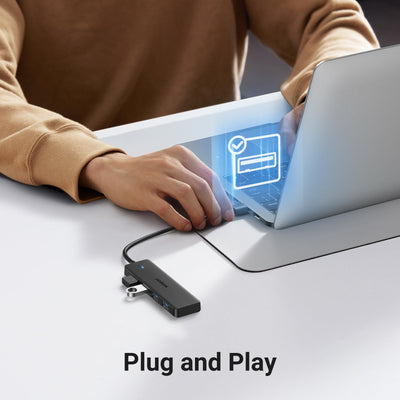 UGREEN USB 3.0 to 4-Port USB 3.0 Hub with LED Indicators (25851 / 35574) in Lebanon - OutGeeked