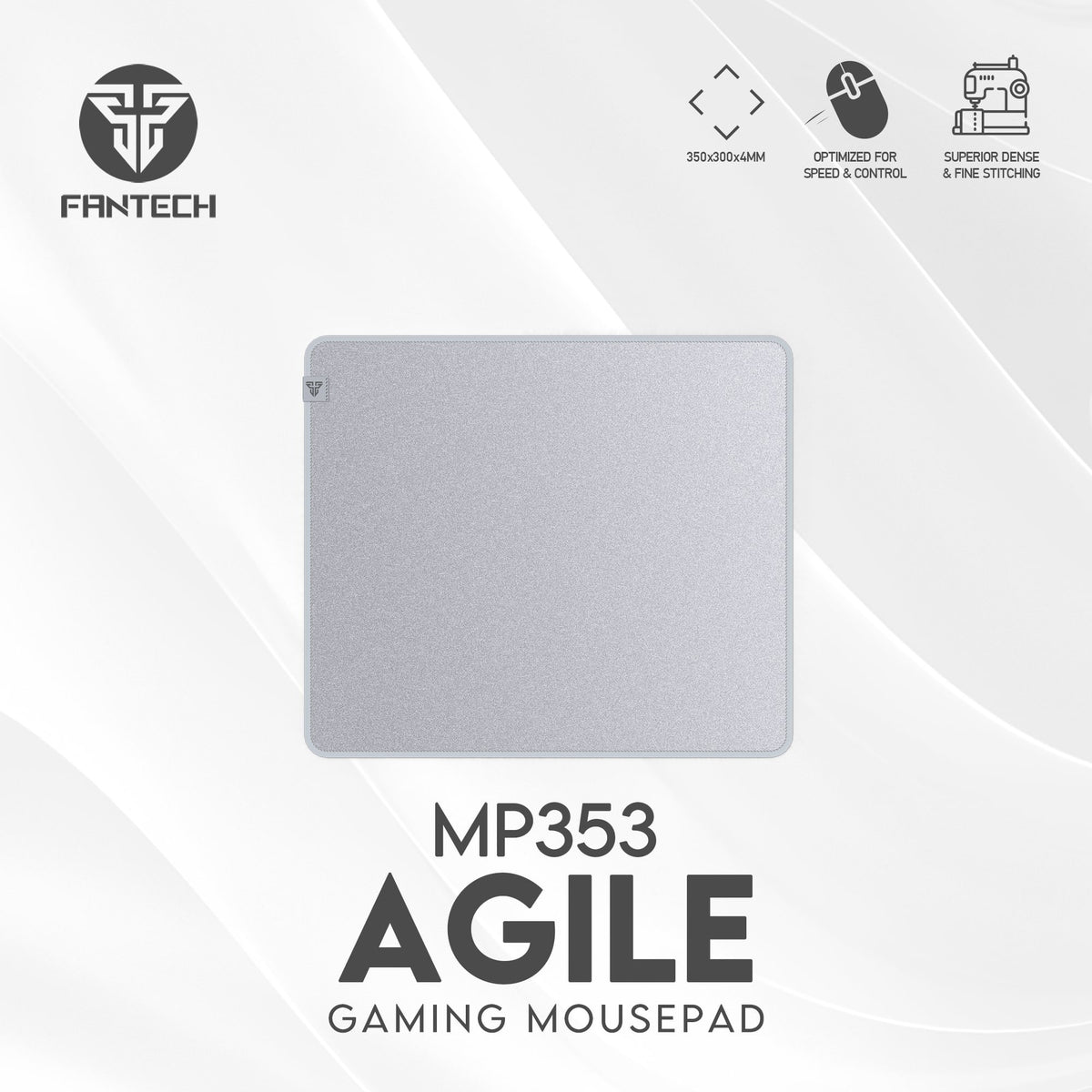 Fantech MP296 Vigil Small Gaming Mouse Pad, 29 x 25 cm in Lebanon - OutGeeked