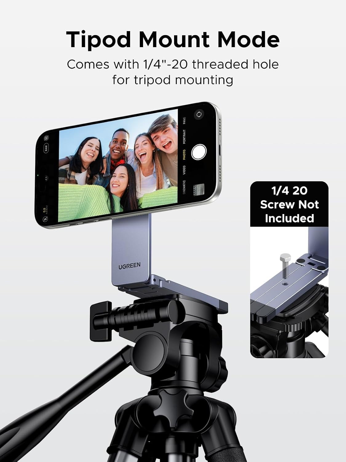 UGREEN 360° Magnetic Phone Tripod Lightweight Aluminum (75509) in Lebanon - OutGeeked