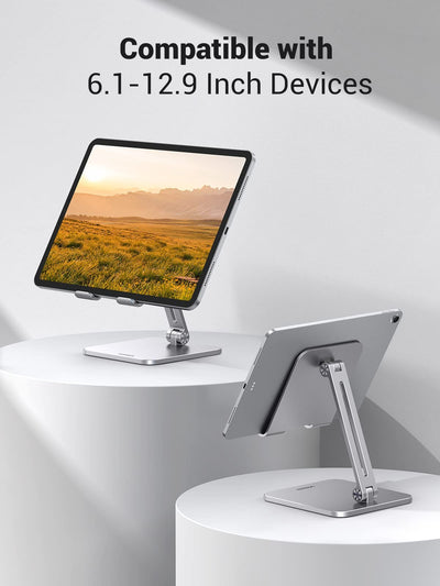 UGREEN Aluminum Alloy Adjustable Tablet Stand Up to 12.9 Inch (40393) in Lebanon - OutGeeked