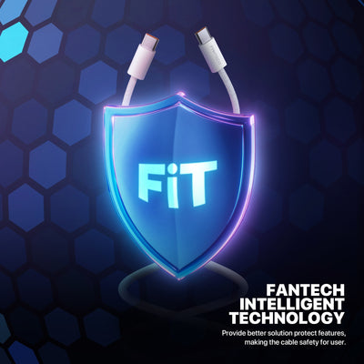 Fantech Power Kit PK202CL 20W PD USB-C Charger with 1M USB-C to Lightning Cable in Lebanon - OutGeeked