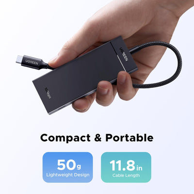 UGREEN 5-in-1 USB-C Hub 10Gbps with 4x USB-C 3.2 & PD 100W (55334) in Lebanon - OutGeeked