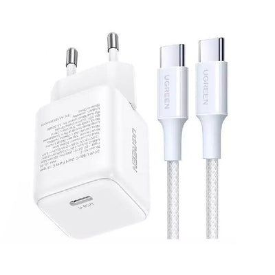 UGREEN 45W USB-C GaN Fast Wall Charger with 1M USB-C to USB-C Cable in Lebanon - OutGeeked