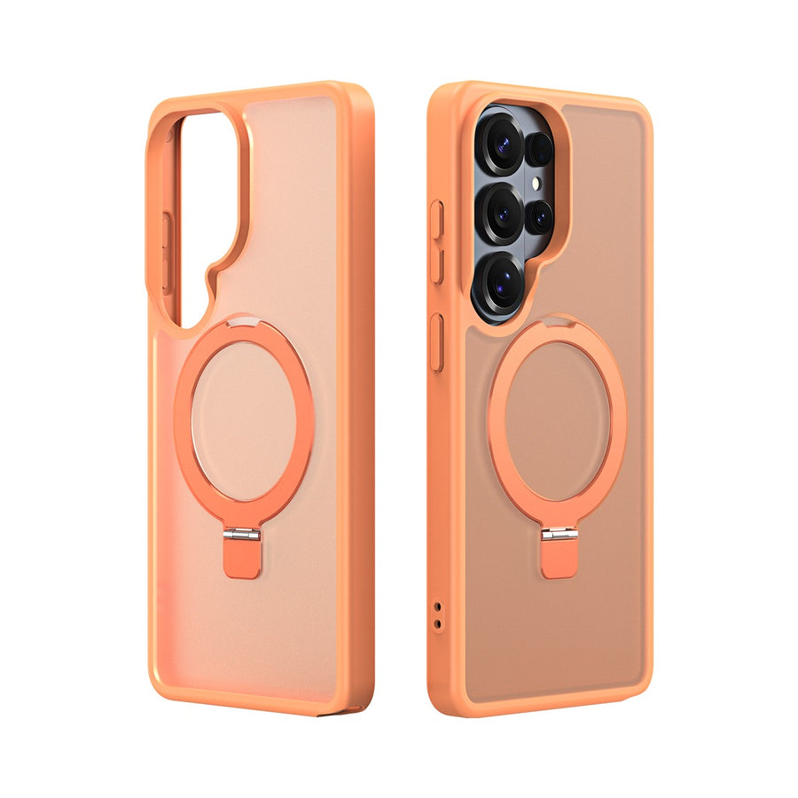 Dux Ducis Yind Series Case with Magnetic Stand for Samsung Galaxy S26 Ultra (Orange) - view 2