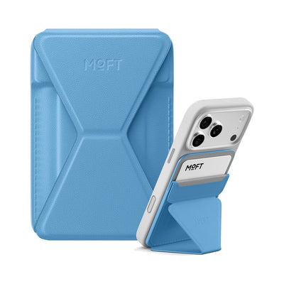 MOFT Snap-on Phone Stand & Wallet (Faded Jeans) - view 2