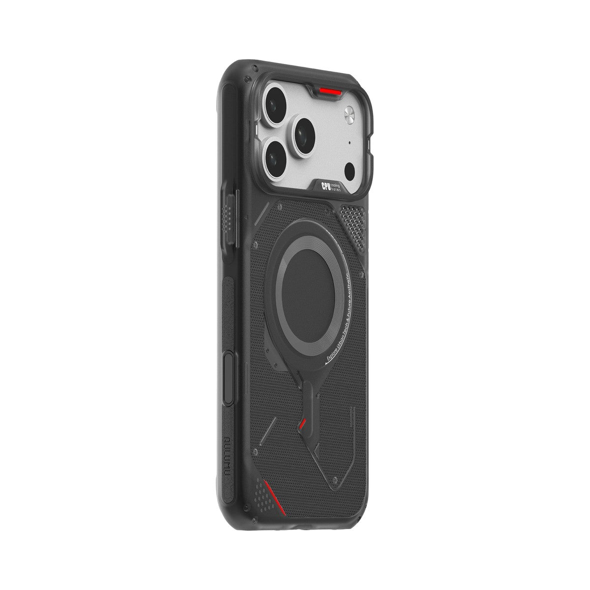 AULUMU A17 Rugged Outdoor Case for Apple iPhone 17 Pro (Black) - view 2