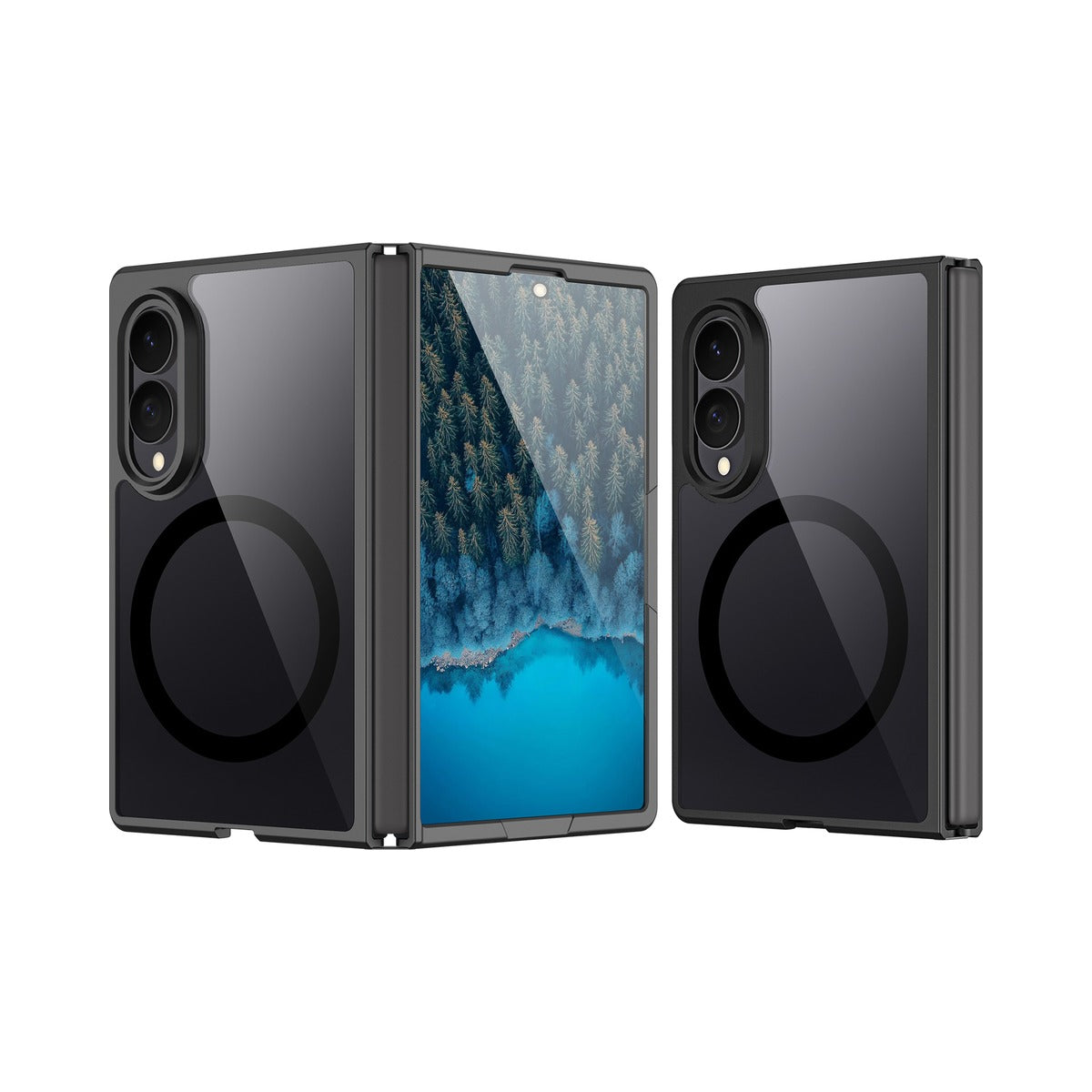 Dux Ducis Aimo Mag Series Case for Samsung Galaxy Z Fold8 (Clear) - view 2