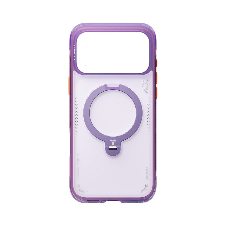 Torras Ostand Spin Air for Apple iPhone 17 Pro Max (Aurora Purple) - view 2