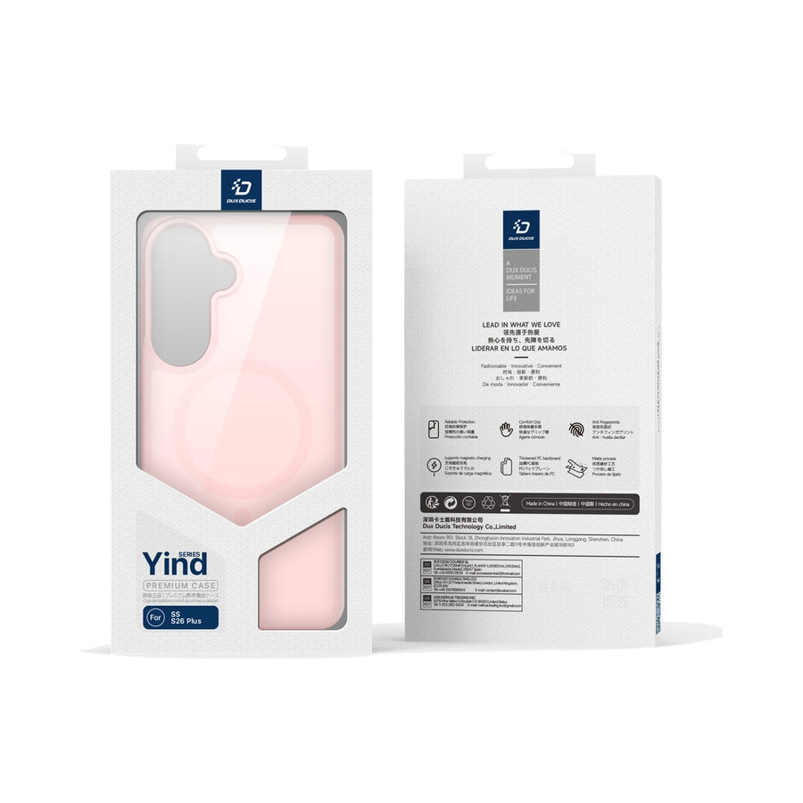 Dux Ducis Yind Series Case for Samsung Galaxy S26 Plus (Light Pink) - view 2
