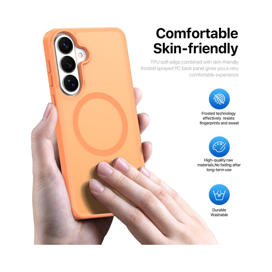 Dux Ducis Yind Series Case for Samsung Galaxy S26 Plus (Orange) - view 2