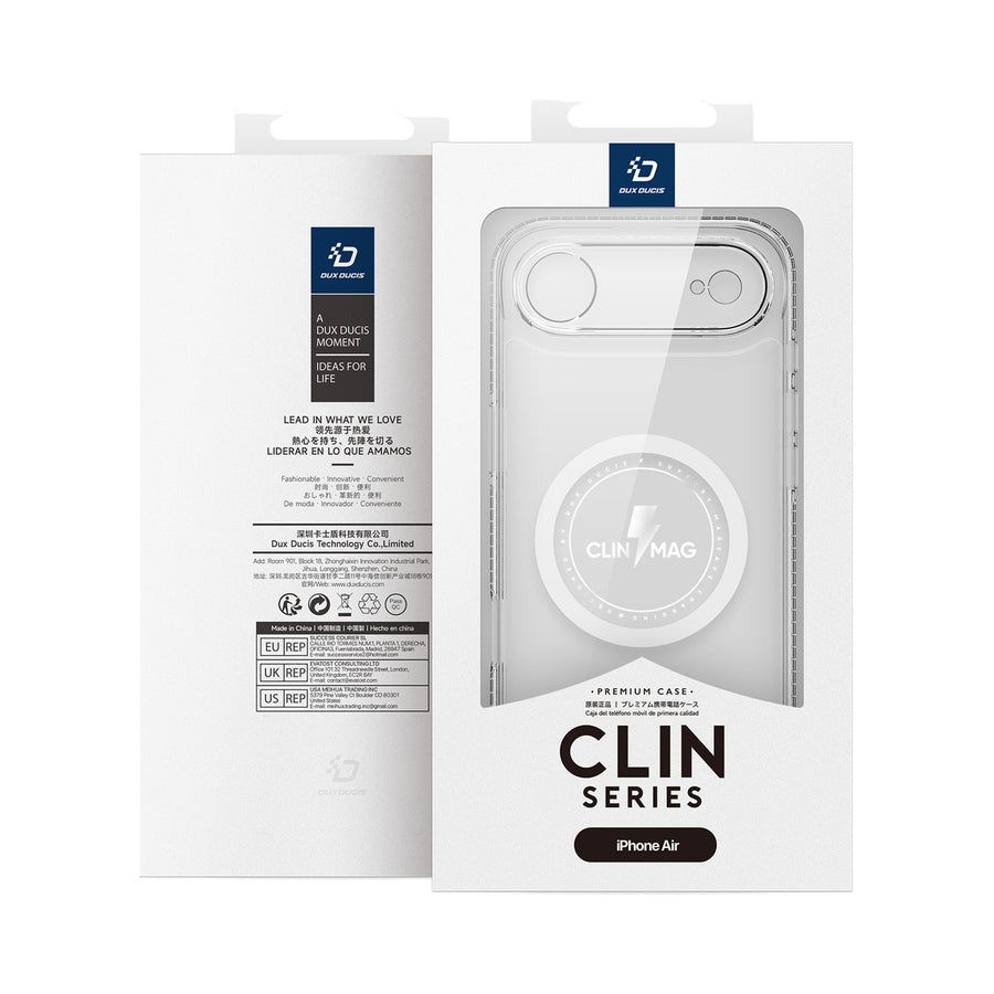 Dux Ducis Clin Mag Series Case for Apple iPhone Air (Clear) - view 2