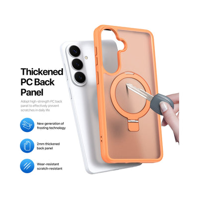 Dux Ducis Yind Series Case with Magnetic Stand for Samsung Galaxy S26 Plus (Orange) - view 2