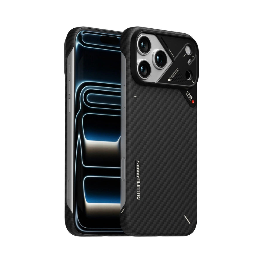AULUMU A17 Aramid Fiber Case for Apple iPhone 17 Pro Max (Black) - view 2