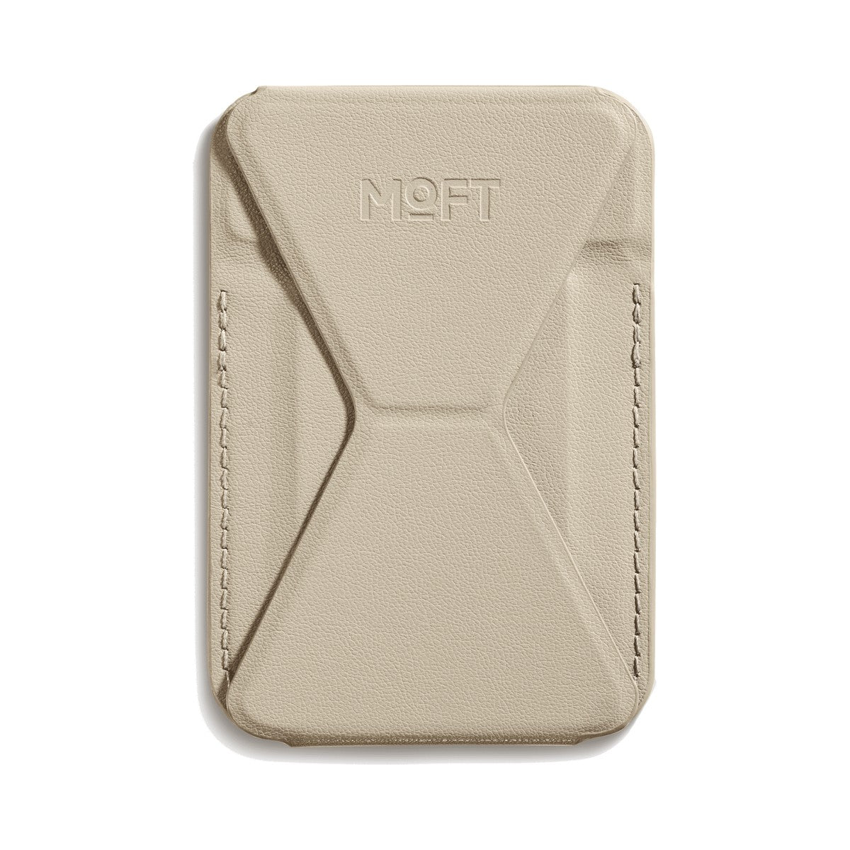 MOFT Snap-on Phone Stand & Wallet (Earthen Beige) - view 2