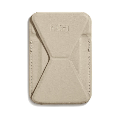 MOFT Snap-on Phone Stand & Wallet (Earthen Beige) - view 2