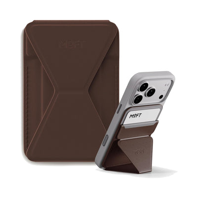 MOFT Snap-on Phone Stand & Wallet (Brownie) - view 3