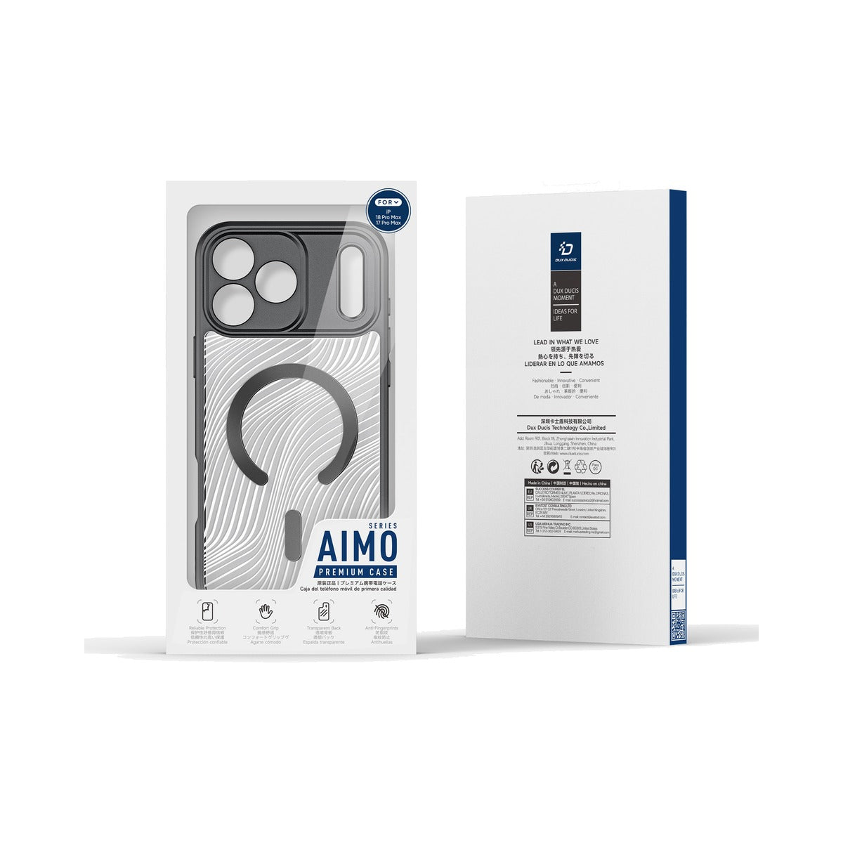 Dux Ducis Aimo Mag Series Case for Apple iPhone 17 Pro Max / 18 Pro Max (Frosted) - view 3