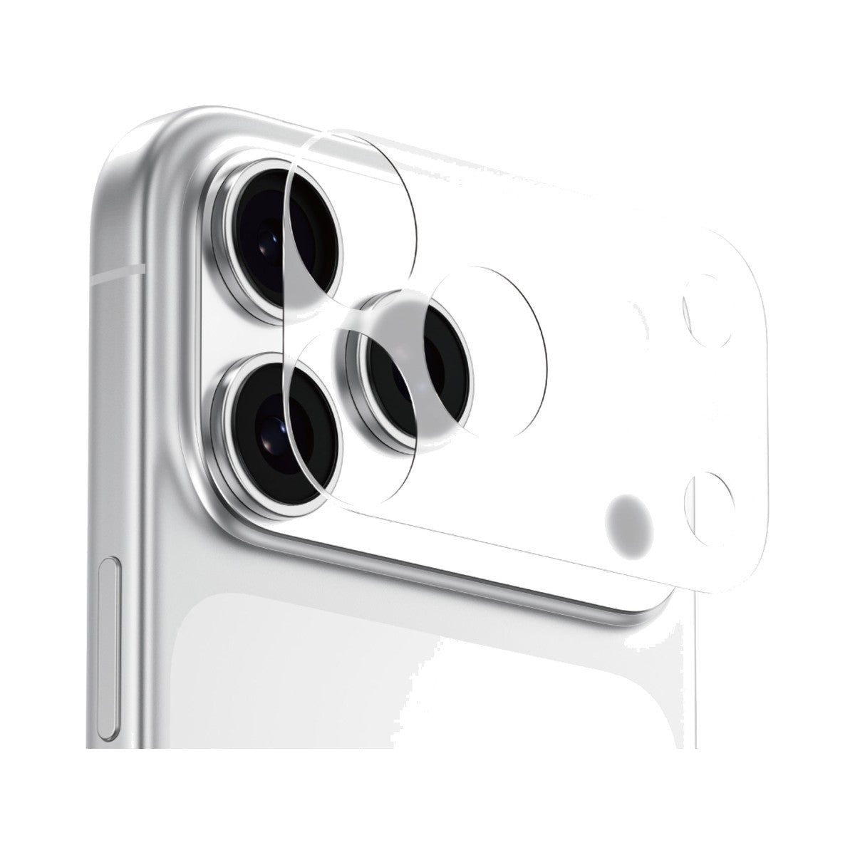 Blueo Invisible Shock-Resistant Lens Module Protection Film | Apple iPhone 18 Pro Lens Protector - view 3