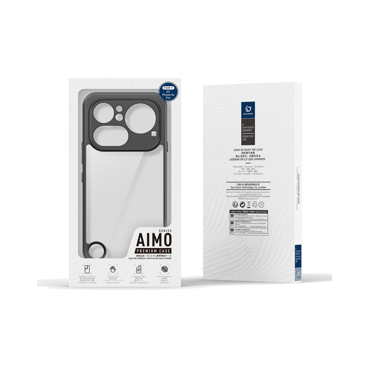 Dux Ducis Aimo Series Case for Nothing Phone 4a Pro (Clear) - view 3