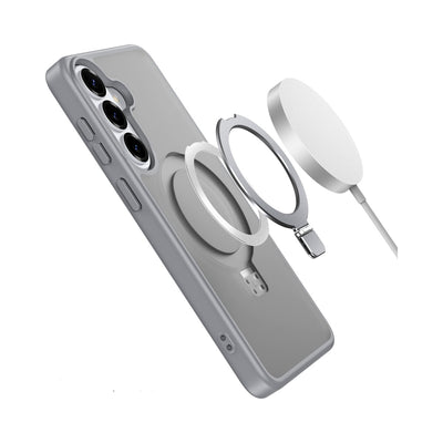 Dux Ducis Yind Series Case with Magnetic Stand for Samsung Galaxy S26 Plus (Grey) - view 3