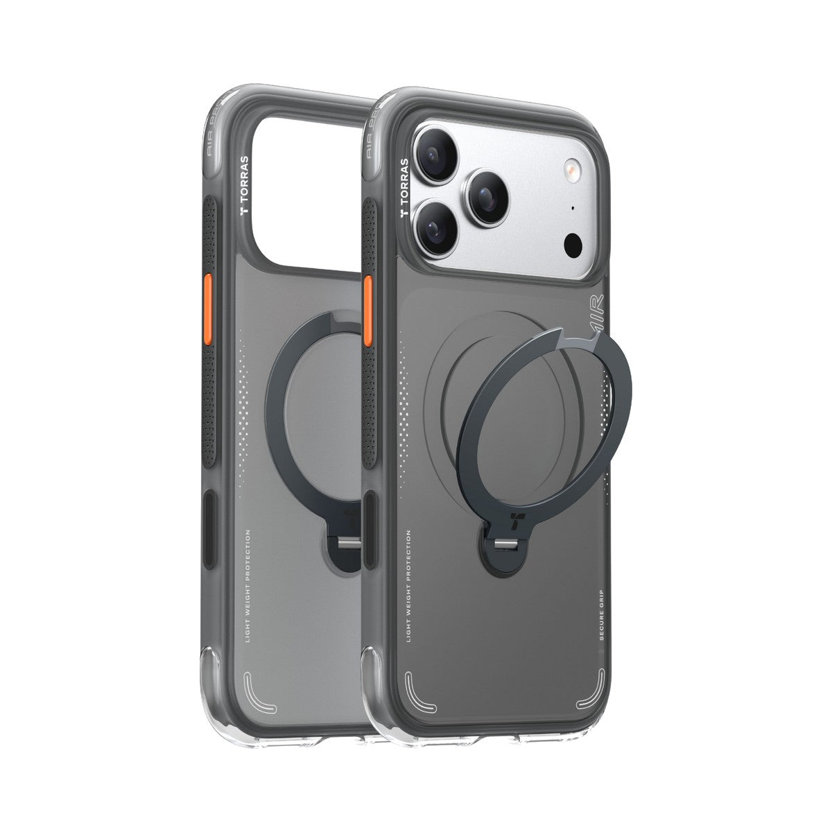 Torras Ostand Spin Air for Apple iPhone 17 Pro Max (Shadow Black) - view 3