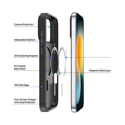 Dux Ducis Yind Series Case for Apple iPhone 17 Pro Max / 18 Pro Max (Black) - view 3