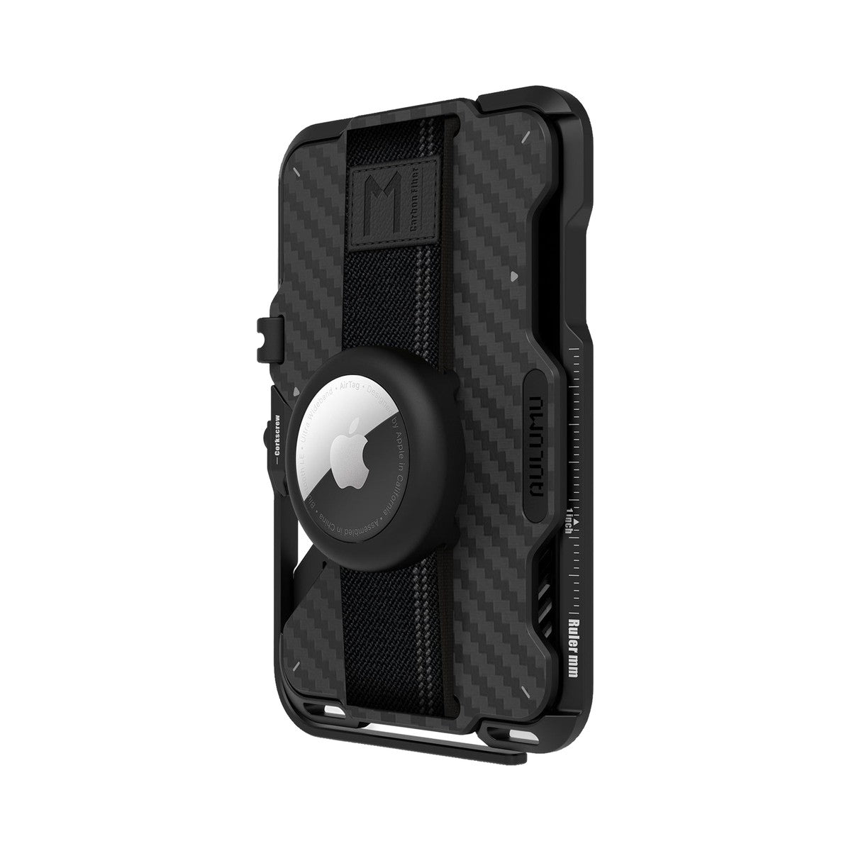 AULUMU G03 Multi-Tool Magnetic Metal Wallet (Carbon Fiber) - view 3