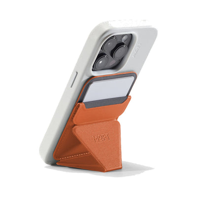 MOFT Snap-on Phone Stand & Wallet (Sunrise Orange) - view 4