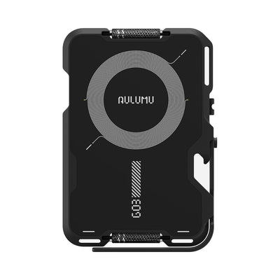 AULUMU G03 Multi-Tool Magnetic Metal Wallet - Frosted (Translucent Gray) - view 4