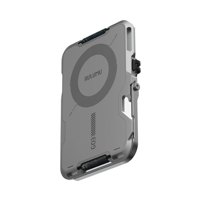 AULUMU G03 Multi-Tool Magnetic Metal Wallet - Frosted (Translucent White) - view 4