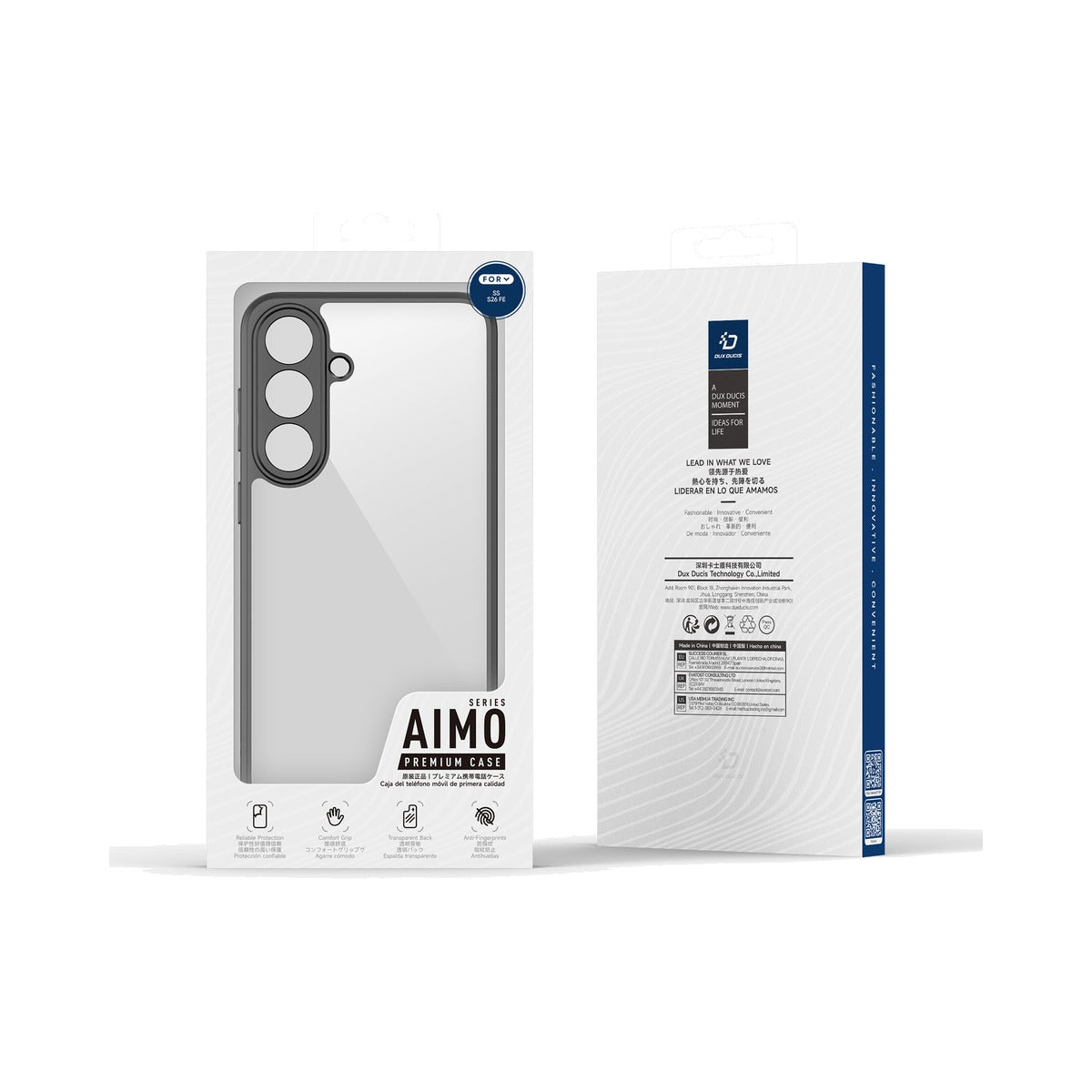 Dux Ducis Aimo Series Case for Samsung Galaxy S26 FE (Clear) - view 4