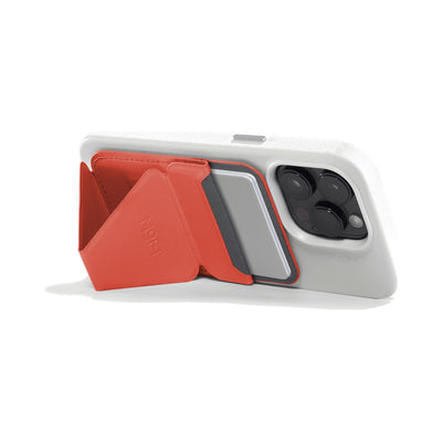 MOFT Snap-on Phone Stand & Wallet (Sunset Red) - view 4