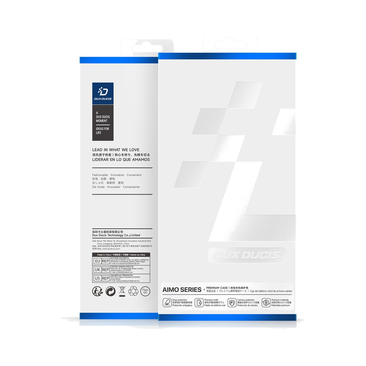 Dux Ducis Aimo Mag Series Case for Samsung Galaxy Z Fold8 (Clear) - view 4