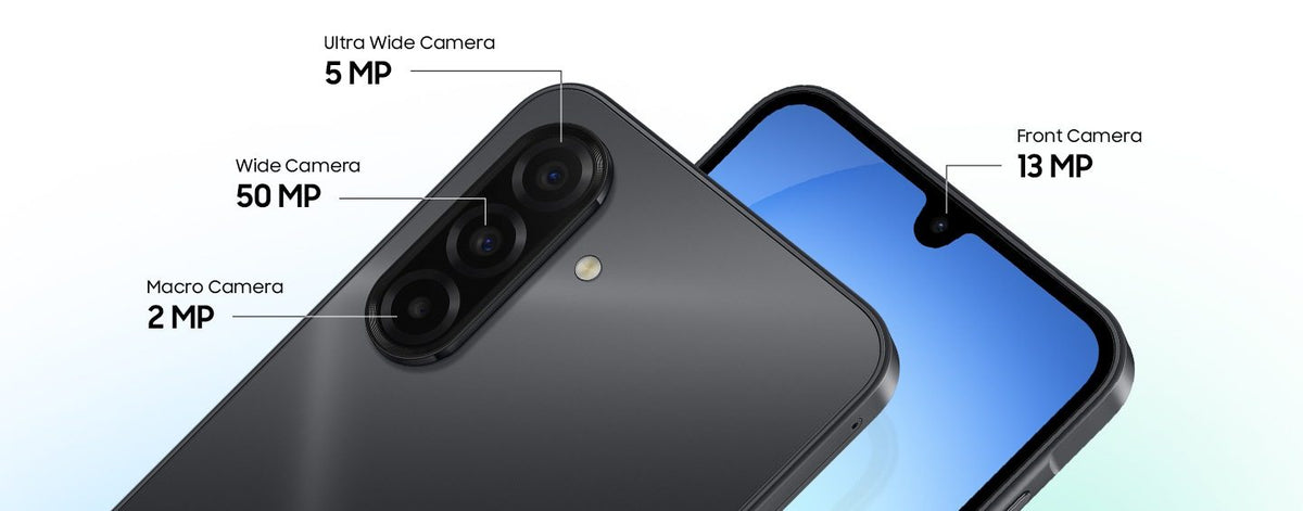 Galaxy A17 - Three cameras, more detail.