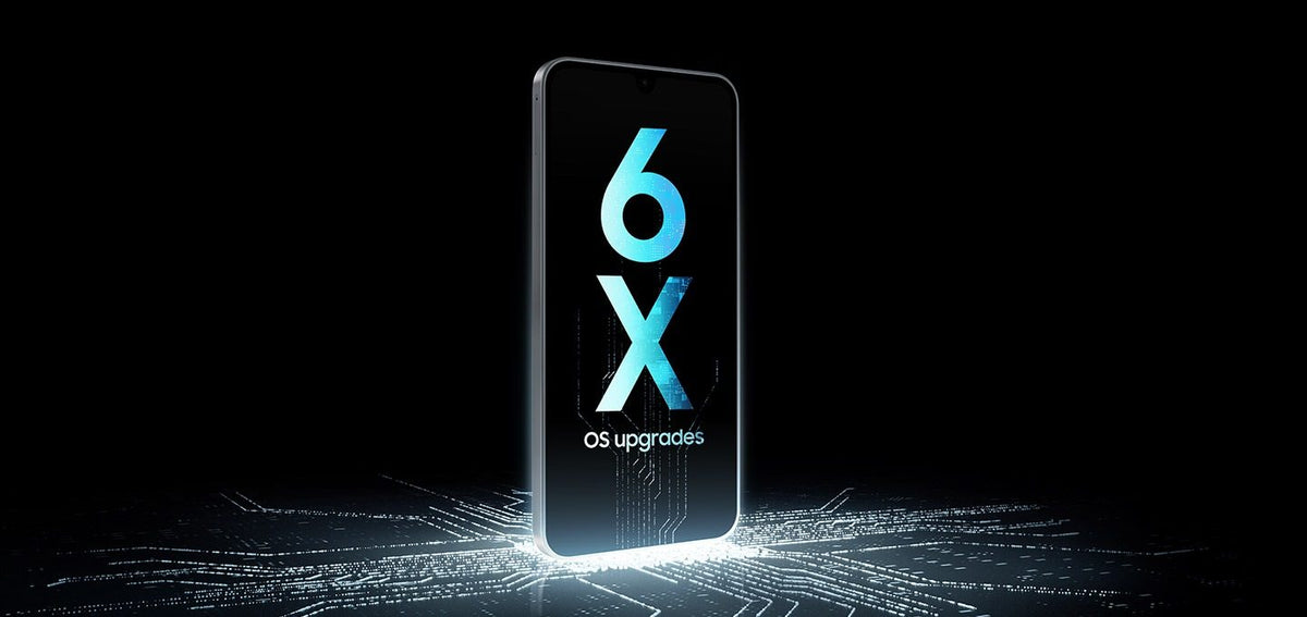 Galaxy A17 - Six OS upgrades.