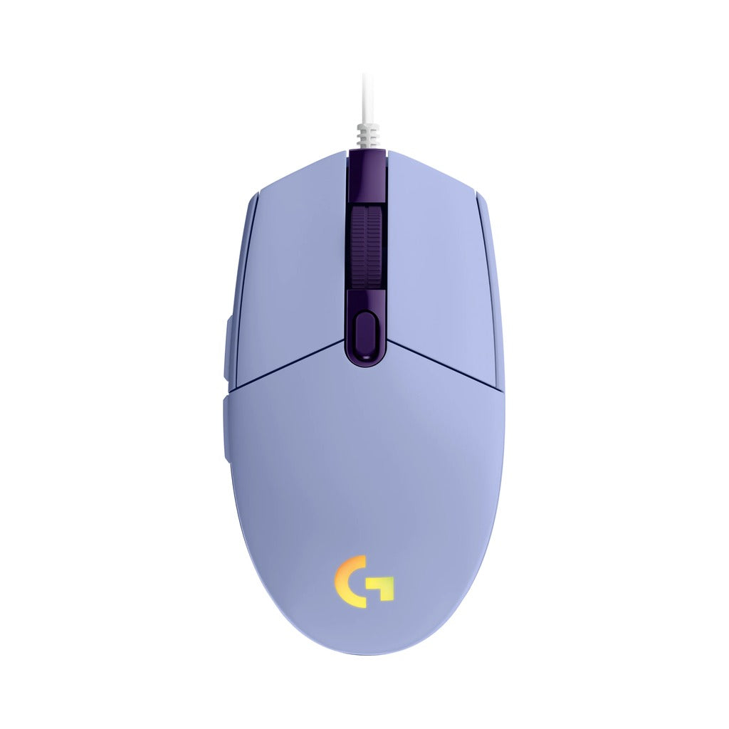 Logitech G203 LIGHTSYNC Gaming Mouse - Lilac - view 1