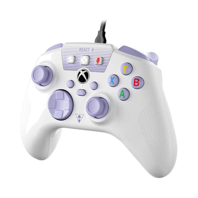 Turtle Beach REACT-R Controller for Xbox – White/Purple - view 1
