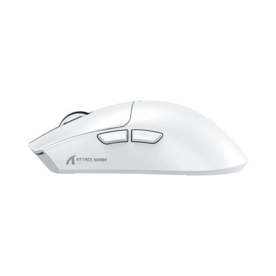Attack Shark X11 Tri-Mode Wireless Gaming Mouse with Charging Dock - White - view 2