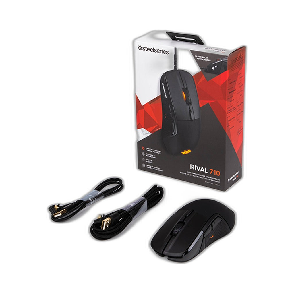 SteelSeries Rival 710 Wired Gaming Mouse - Black - view 3