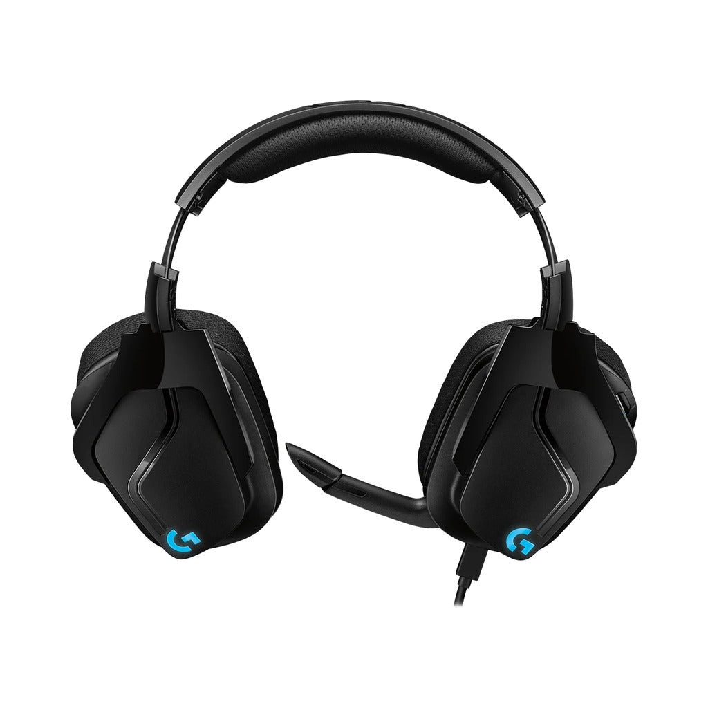 Logitech G635 7.1 LIGHTSYNC Wired Gaming Headset - Black - view 3