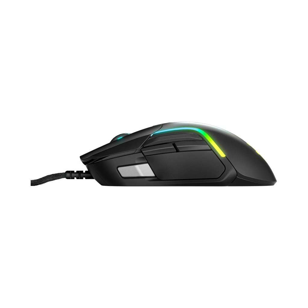 SteelSeries Rival 5 Wired Gaming Mouse - Black - view 3