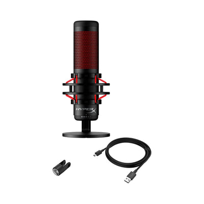 HyperX QuadCast USB Microphone - Black-Red - view 3