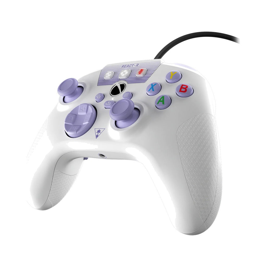 Turtle Beach REACT-R Controller for Xbox – White/Purple - view 3