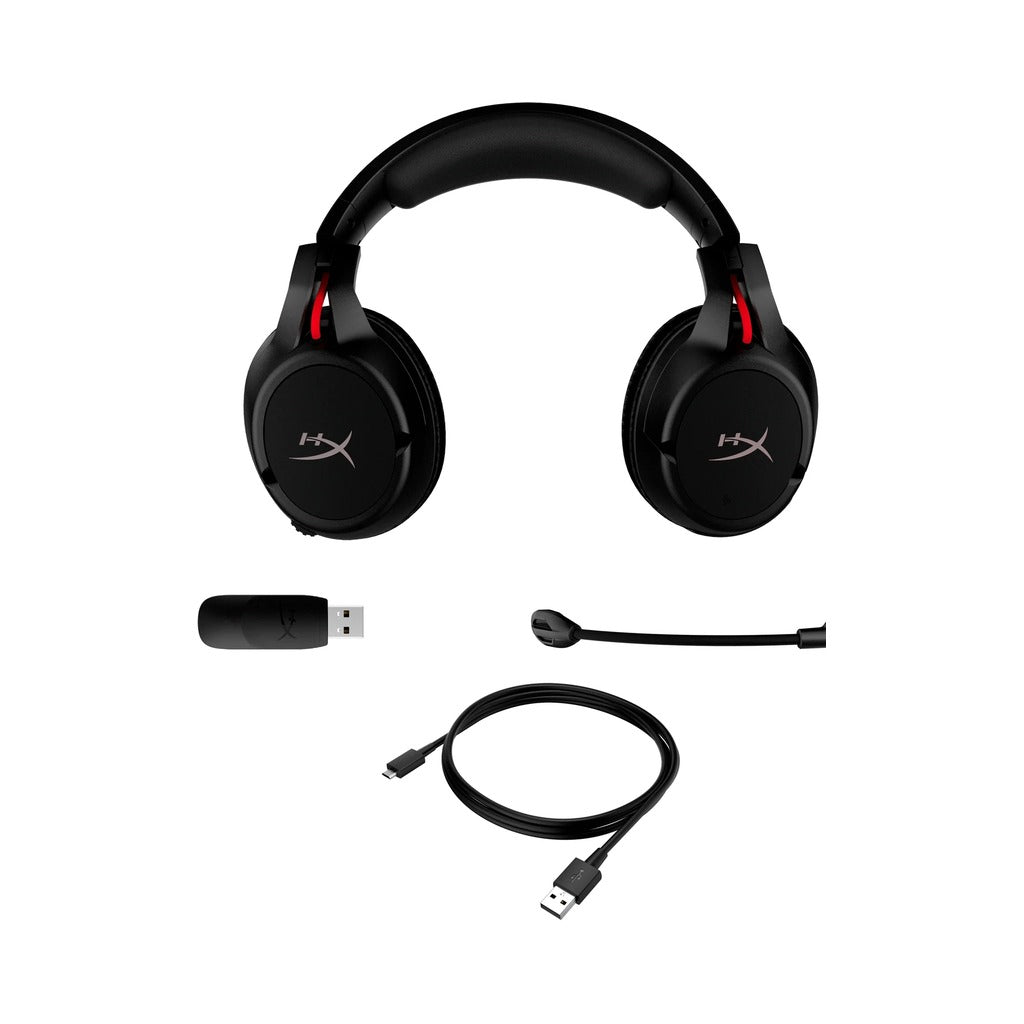 HyperX Cloud Flight Wireless Gaming Headset - Black-Red - view 4