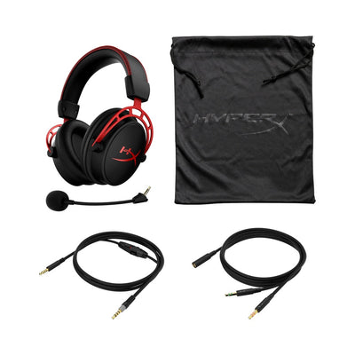 HyperX Cloud Alpha Gaming Headset - Black-Red - view 4