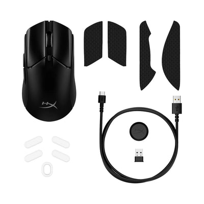 HyperX Pulsefire Haste 2 Wireless Gaming Mouse - Black - view 4