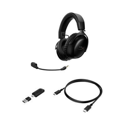 HyperX Cloud III S Wireless Gaming Headset - Black - view 4