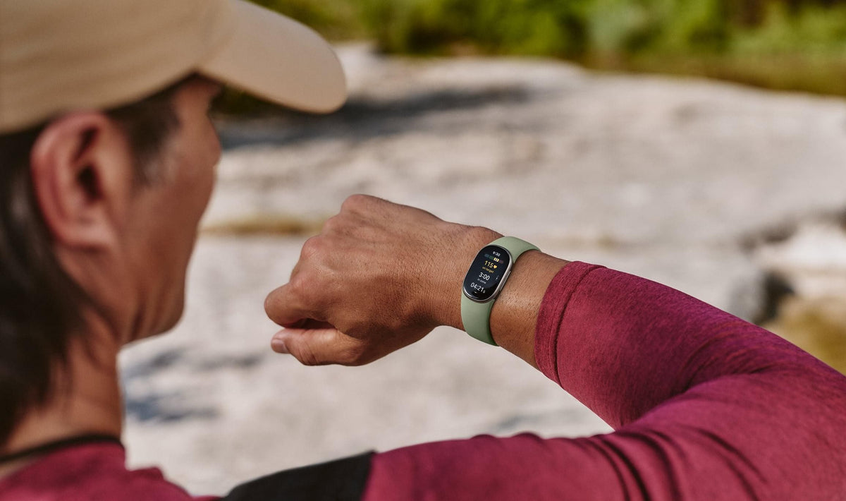 Google Fitbit Edge - Leave the phone at home.