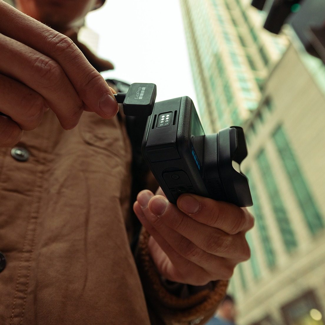 GoPro Mission 1 Pro - Point and shoot. Or cage it.
